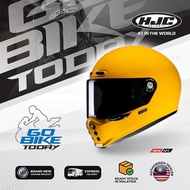 VINTAGE FULL FACE HJC V10 Helmet - Deep Yellow
