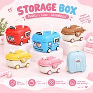 Storage Box Children's Toy Suitcase/ Storage Box Cute Children's Toy/ Toy Storage Box Plastic Storag