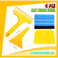 PWRPK02 - 4 PCS Multipurpose Squeegee Scraper Sticker Installation Tool - Tool to Install Car, Motor