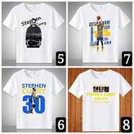 Stephen Curry t shirt nba 藍球 明星 勇士 男裝 女裝 衫 短袖 黑色 白色 灰色 藍色 黃色 紅色 真人 q版 卡通 公仔