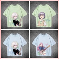 ACG BanG Dream Its MyGO Cosplay cloth 3D summer T-shirt Anime Short Sleeve Top