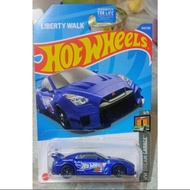 Hot Wheels Nissan LBWK GTR-R35 Dark Blue (US Card)