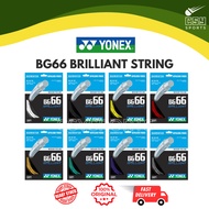 [100% ORI] YONEX Badminton String BG66BR BG66 Brilliant