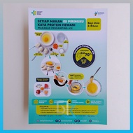 My Plate-Filled Poster 6 - 8 Months - Nutrition - Prevent Stunting - Health Poster