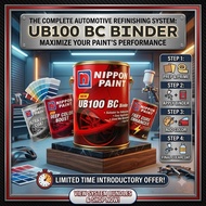 Nippon 2K UB100 BC Binder 1 Litre/Binder Campur Cat