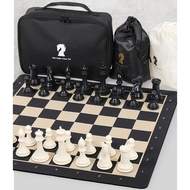[Super Chess] International Chess Set Professional (Chess + Rubber Board + Bag)