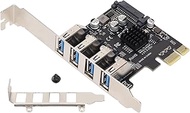 USB 3.0 PCI Express Expansion Card,PH64 2U/4U VL805 Chip 5Gbps 4 Port USB Expansion Card for