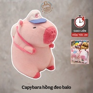 Pink Capybara Mouse teddy bear - high quality imported Capybara stuffed animal - cute gift for lover
