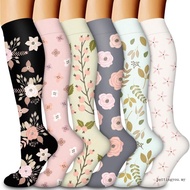 Compression Socks for Women & Men - Ideal for Running & Athletic Activities