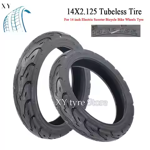 Electric Bike 14*2.125 Vacuum Tire 14 Inch14*2.125 Electric Bicycle Tubeless Tire 14x2.125 Tubeless