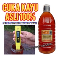 Cuka kayu asli 100% dàri kilang arang kayu bakau gred pertanian