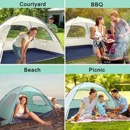 []-Beach Tent Sun Shelter with Breathable Portable Outdoor Camping Tent Shade Canopy for Beach & Cam