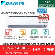 (NEW) DAIKIN 1.0HP R32 AIR CONDITIONERS FTV-P SERIES FTV28P/RV28F Aircond