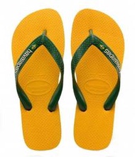 (特價)havaianas 哈瓦士 巴西人字拖 男款 Brazil logo 黃色夾心 涼鞋 拖鞋 夾腳拖 海灘鞋