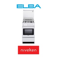 Elba EGC 536 WH Free Standing Cooker Gas Oven