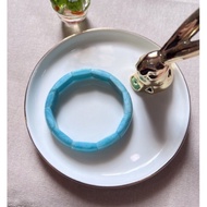 Amazonite Papan Crystal Bangle