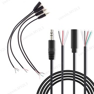 Audio Extension Cable 3.5mm 3 Pin 4 Core Male Female Aux Single Head Line Stereo 3 4 Wires DIY Audio Output Line  MY2L3