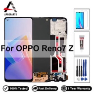 Màn hình LCD chất lượng cao cho Oppo reno7 Z 5g cph2343 Hiển thị màn hình cảm ứng lắp ráp Bộ phận th