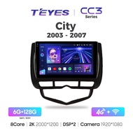 TEYES CC3 Series Honda City 2003-2007 Android Car Player 9"