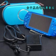 【PSP主機3007公司貨】 改6.20永久改機 躍動藍＋32MB＋主機包＋遊戲 【中古二手商品】台中星光電玩