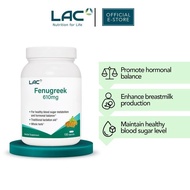 LAC Fenugreek 610mg (100 capsules) - natural milk booster lactation herb improve flow increase volum