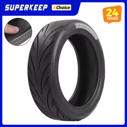 10x2.5 Tubeless Jelly Tires For Segway Ninebot KickScooter F2 F2Plus F2Pro F30D F40D E-Scooter Front