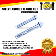 Galvanis / Dynabolt Putih M12x75 / Sleeve Anchor Bolt M12 Dinabolt 75 CM