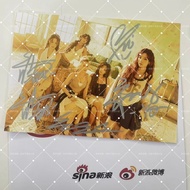 ((G) I-DLE Signature License Plate Autograph Photo with Envelope GIDLE Signature Photo Merchandise 2