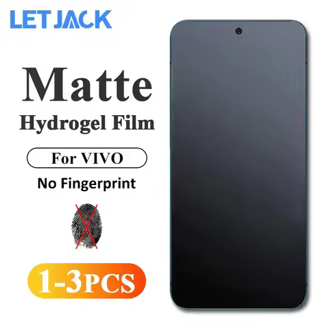 1-3Pcs Matte Hydrogel Film For Vivo iQOO Neo 8 7 6 SE Z8X Z7X Screen Protector For Vivo iQOO 12 11 1
