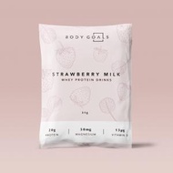 BODY GOALS - 多效乳清蛋白粉 - 隨手包 | 草莓牛奶 (5 包）