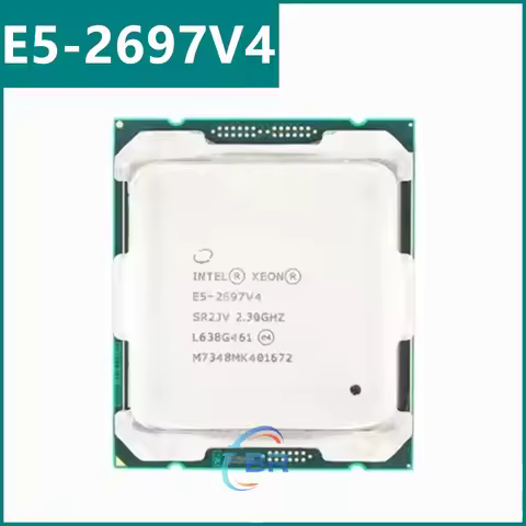 Xeon E5-2697V4 E5-2697 V4 SR2JV 2.3GHz 18C / 36T 45MB 145W LGA2011-3 E5 2697 V4