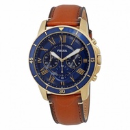 FOSSIL FS5268 Grant Sport Chronograph Bagasi Jam Tangan Kulit