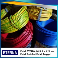 Kabel ETERNA NYA 1x2,5 mm Kabel Listrik Tembaga Kuningan / Kabel Instalasi Kabel Tunggal