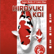 Hiroyuki Super Bulky Color Size Medium 5mm Repack 1kg - Koi Fish Feed/Koi Fish Feed/Koi Fish Food Body Super Bulky