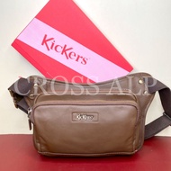 Kickers Waist Bag Original Genuine Leather Male Female Unisex 79112 79111 79110