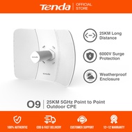 Tenda O9 25KM Point to Point Outdoor CPE | 11ac 5GHz | Weatherproof | 23dBi | Gigabit Ethernet Port