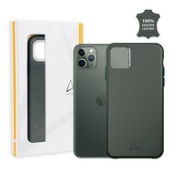 iPhone 11 Pro Max_全真皮系列手機保護殼_古典綠