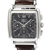 真力時 (ZENITH) Class El Primero 計時碼錶 精鋼腕錶 01.0420.400 拋光
