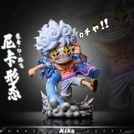 Figure Monkey Luffy Nicalorie Airplane Case Car Desktop Decoration Two-Dimensional Anime Figure Mode