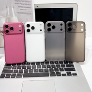 For iphone17ProMax shell 3B110 Ice mist soft shell iphone16ProMax iphone17