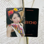 Genuine BABYMONSTER Photocard PSYCHO ahyeon Asa Photocard