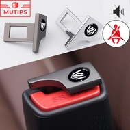 Toyota Alphard Car Seat Belt Buckle Clip Sound Eliminate Alloy Safety Belt Buckle For Alphard 40 30 