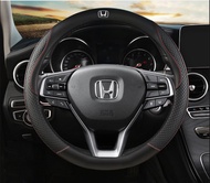 Honda หนังที่หุ้มพวงมาลัยไม่มีกลิ่น Accord Civic City Stream Jazz CRV BRV HRV(38ซม.)