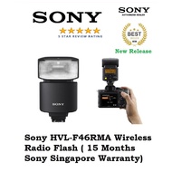 Sony HVL-F46RMA Wireless Radio Flash ( 15 Months Sony Singapore Warranty)