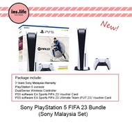 (Genuine) Sony Playstation 5 Disk Edition/Digital Edition/GOW Bundle/FIFA 23 Bundle + 3 years Sony Malaysia Warranty