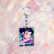KPOP < DEMON HUNTERS > Acrylic keychain pendant Witch Hunters keychain K-POP pendant