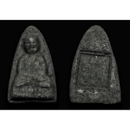 Phra Lp Thuad Pin Khang Roon M16 龙婆托中模有印版，M16模 2534Be（1991年制作） Archan Nong ，Wat Sai Khao 附有泰南D Amule