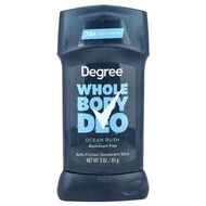 Degree Whole Body Deo Anti-Friction Deodorant Stick Ocean Rush 3 oz (85 g)