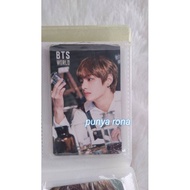 Bts WORLD BTSW Official PHOTOCARD PC TAEHYUNG V BTS