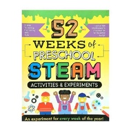 52 Weeks of Preschool STEAM Activities & Experiments (Paperback)